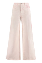 Load image into Gallery viewer, Denim flared pants