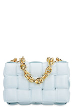 Load image into Gallery viewer, Chain Cassette leather crossbody bag