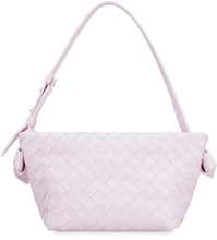 Load image into Gallery viewer, Tie leather shoulder bag