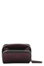 Load image into Gallery viewer, Bordeaux leather case for personal items
