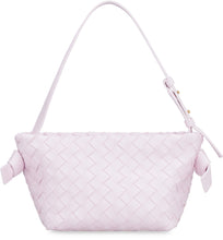 Load image into Gallery viewer, Tie leather shoulder bag
