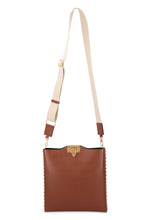 Load image into Gallery viewer, Valentino Garavani - Rockstud Alcove leather crossbody bag
